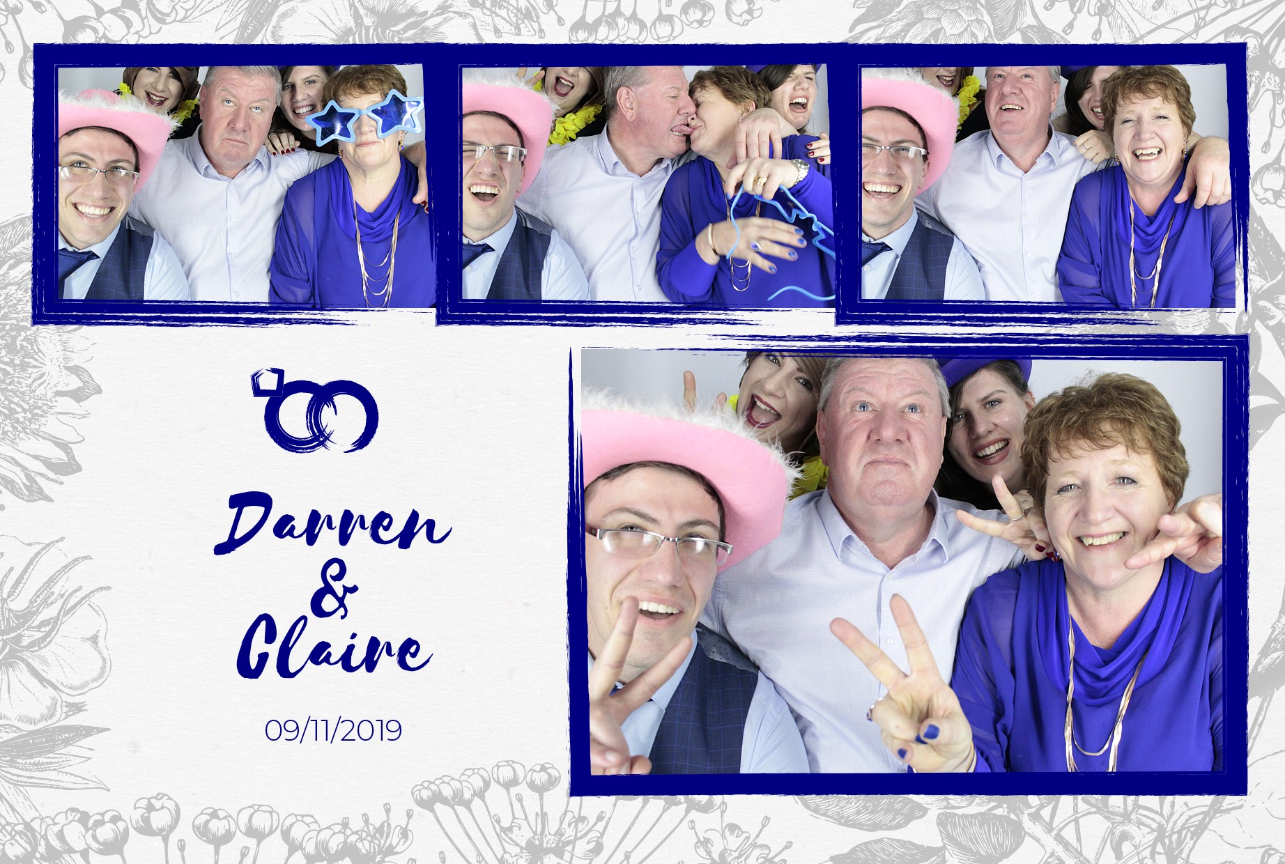 Darren and Claire’s Wedding  | View more photos from the event at gallery.myphotoboothexperience.co.uk/u/MyPhotoBoothExperienceLtd/Darren-and-Claire’s-Wedding